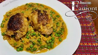 POLLO EN AMARILLO CON ARROZ