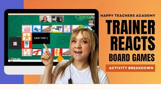 Trainers React - Interactive Activities ESL Online Lesson on ClassIn