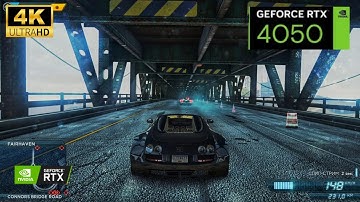 Bugatti Veyron VS Pagani Huayra NEW NFS MOST WANTED 2012 : RTX 4050 ( 4K Maximum Settings)