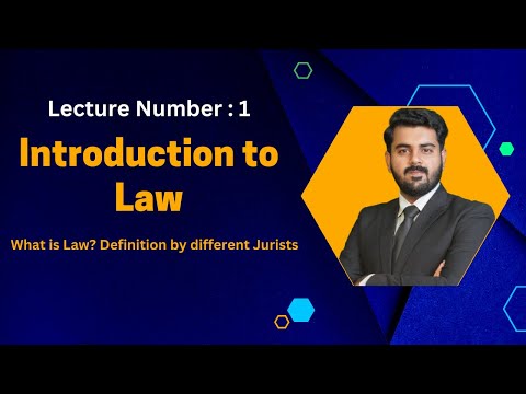 Introduction to Law