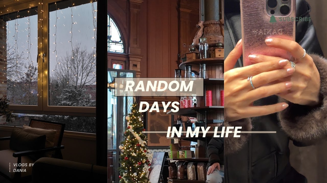 فلوق عشوائي | مشواير تجديد الاقامة 🧕🏼 | ايام مثلجه | جولات تسوق لا نهائيه 