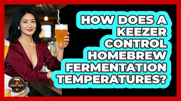 How Does A Keezer Control Homebrew Fermentation Temperatures? - The Pint Guy