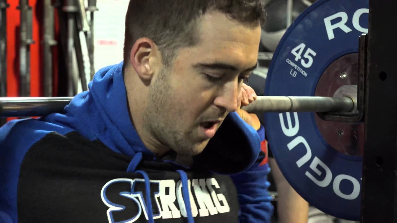 Ben Smith Squats Like a Madman with Silent Mike