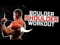 Boulder Shoulder Workout With IFBB Elite Pro Lorenzo Leeuwe