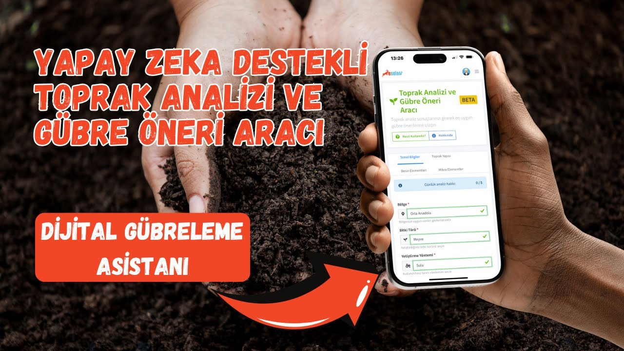 Esular Dijital Gübreleme Asistanı: Yapay Zeka Destekli Toprak Analizi ve Gübre Öneri Aracı — Esular video
