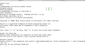 Data Warehouse using Hadoop eco system - 09 02 Extract and Load - Hive Load demo