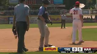 Trenton's Hendrix goes for three