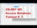 VB.NET MS Access Database Tutorial 3 # Getting the number of rows in Local database in real time