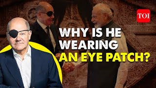 REVEALED | Why is German Chancellor Olaf Scholz wearing an eye patch | G20 Summit