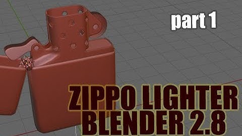 blender zippo lighter part 1
