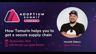 How Temurin helps you to get a secure supply chain