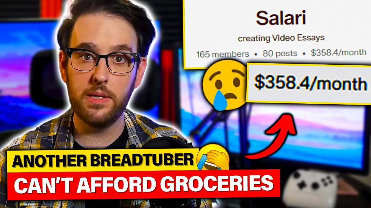 DEPRESSED BREADTUBER Wants to DIE Over Losing PATREON Members!