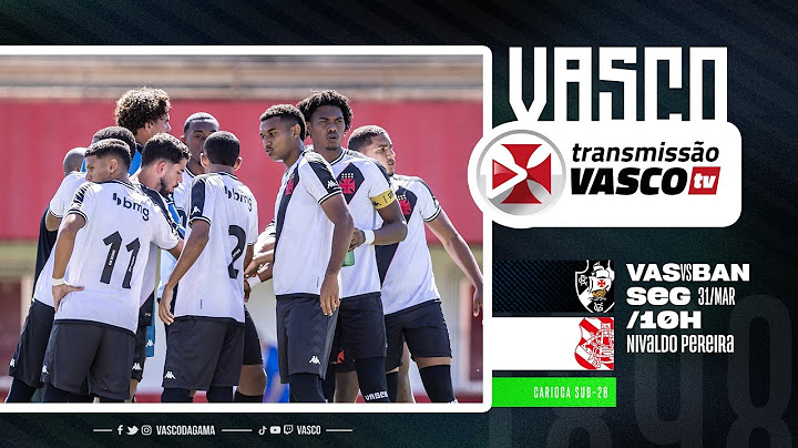 AO VIVO - VASCO x BANGU | COPA RIO SUB-20 - VASCOTV