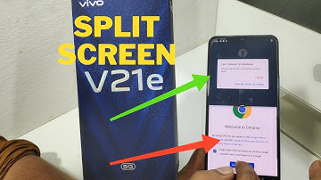 how to set split screen in VIVO V21E| How do I use two apps at the same time on vivo v21e