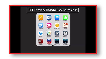 PDF Expert by Readdle Updated for ios 11