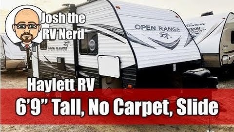 (Sold) 2019 Open Range 20FBS Smaller Carpetless & Taller Ceiling Couple