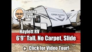 (Sold) 2019 Open Range 20FBS Smaller Carpetless & Taller Ceiling Couple's Camping Travel Trailer