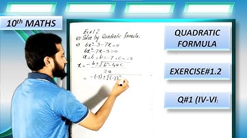 quadratic formula|10th maths-exercise 1.2 Q1(iv-vi)|#maths #10thmaths
