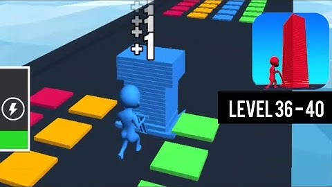 Stack Colors level 36 - 40 ||INSANE GAMER ||