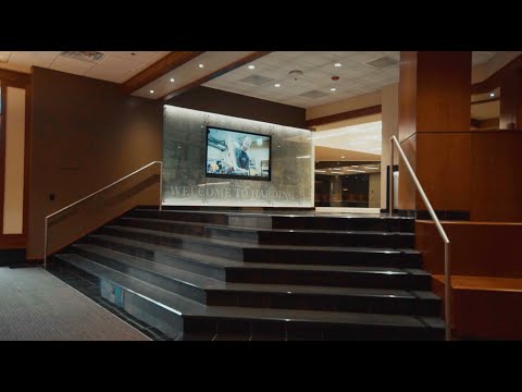 Revealing the new Welcome Center at Harding University