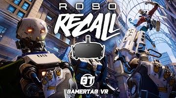 Robo Recall on Oculus Rift | Touch Gameplay