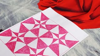 Amazing Geometrical art ideas #3drawingeasy 