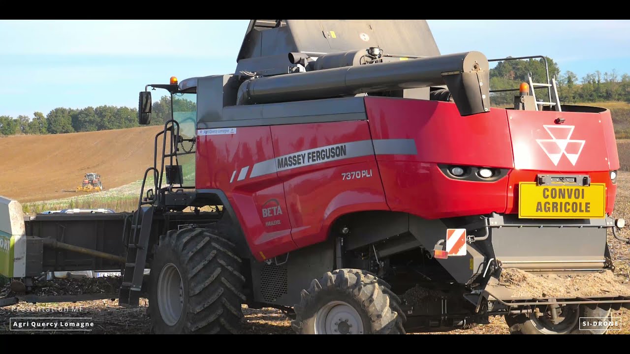 SI-DRONE: Démo Massey Ferguson, MF5S/MF8S par Agri Quercy-Lomagne, Agriculture Tarn-et-Garonne