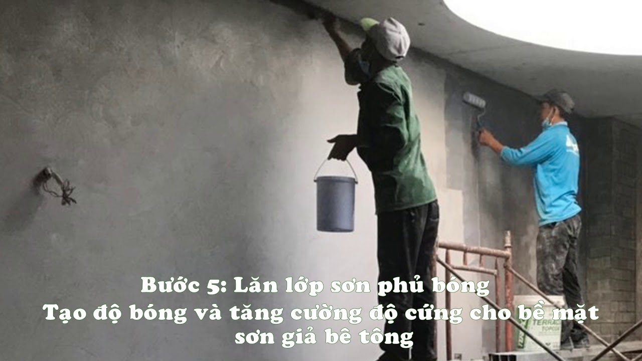 Top 50 cách làm sơn giả bê tông chuẩn nhất