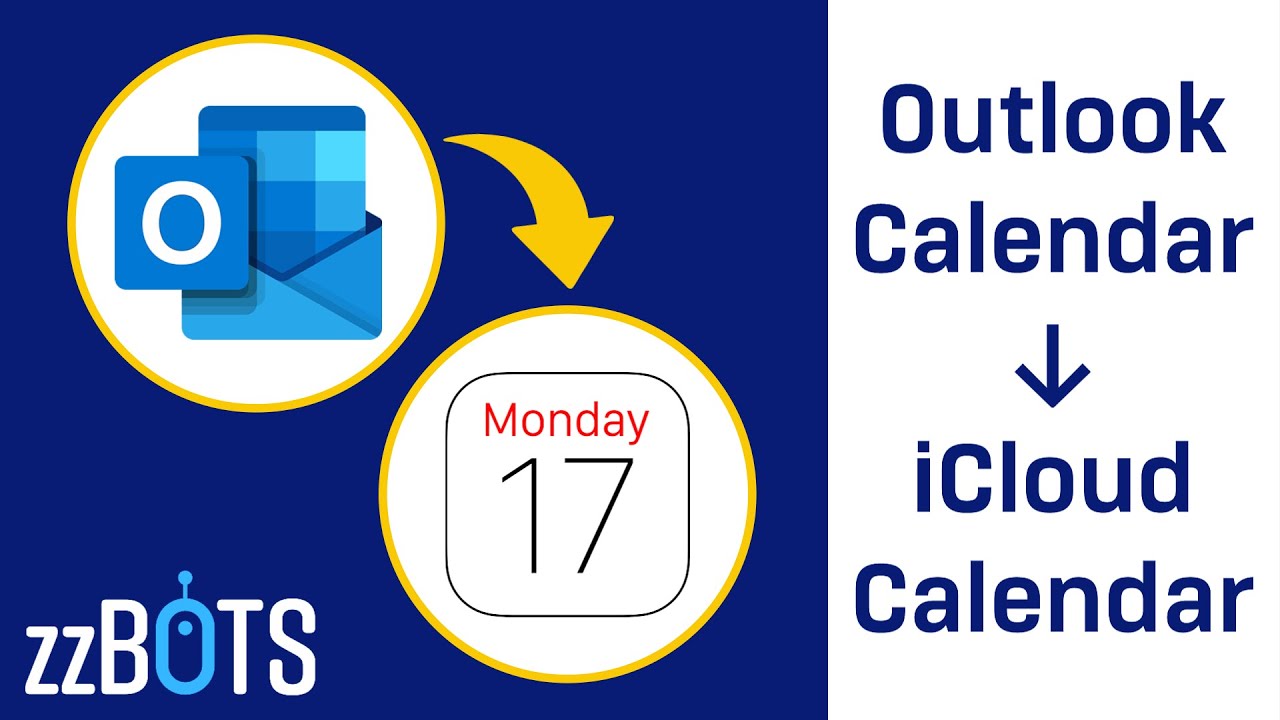 How to Sync Outlook Calendar With Apple iCloud Calendar zzBots YouTube