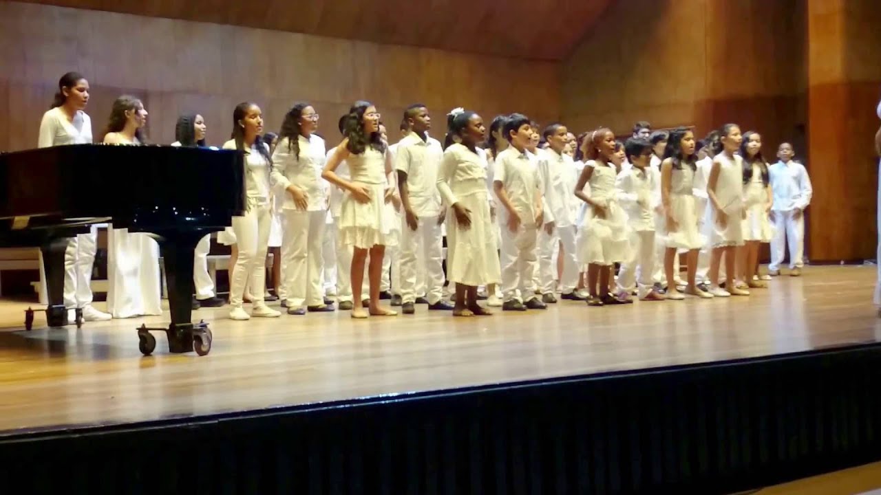 Si Ma Ma Ka cantan los Coros del Conservatorio Antonio Ma. Valencia de Cali
