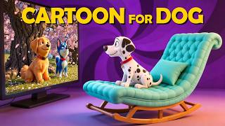 رسوم متحركة لكلب ربيعي بألوان زاهية! 💤🐶 موسيقى مضادة للقلق ومنع الملل 🌄 للكلاب screenshot 5