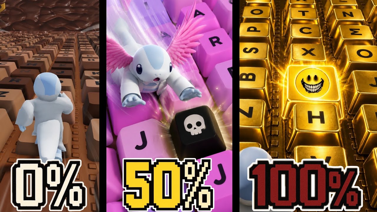 Aku 100% KEYBOARD VERITY RAHASIA di +1 Speed Keyboard Escape Roblox