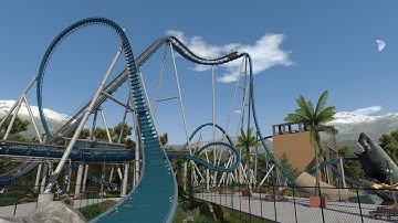 MEGALODON - NoLimits 2 ( B&M Dive Coaster )