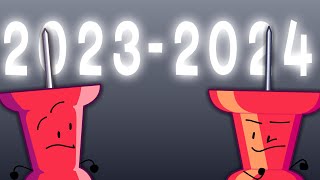 ALL of my BFDI animations from November 2023 - Feburary 2024