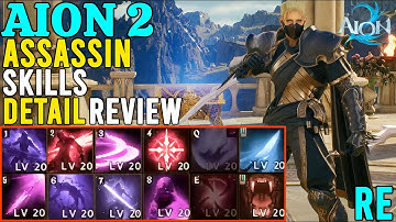 AION 2 Assassin Skills Review and Gameplay