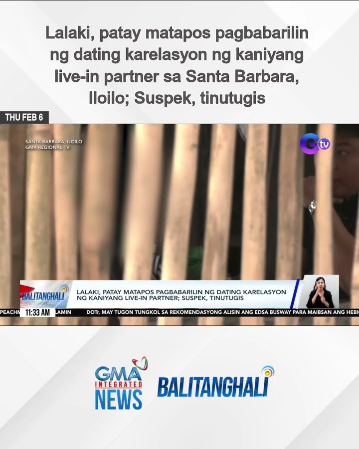 Lalaki, patay matapos pagbabarilin ng dating karelasyon ng kaniyang... | Balitanghali