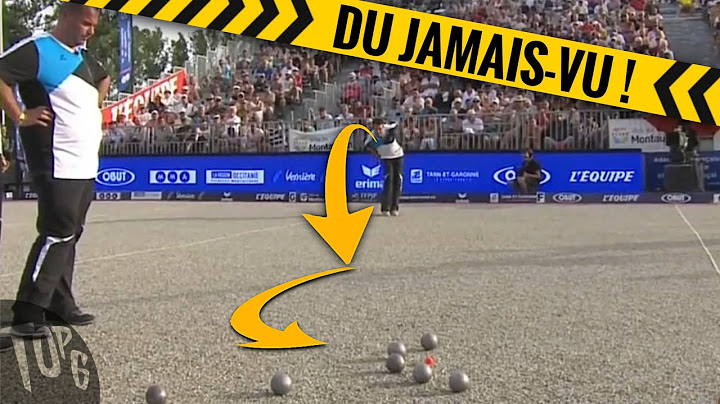 6 huge performances at pétanque 😮😯😲