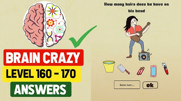 Brain Crazy :: Brain Crazy Level 160 to 170 Answers