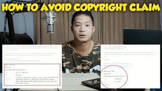 HOW TO AVOID COPYRIGHT CLAIM ON COVER SONG (English Subtitles) - cover songs copyright free