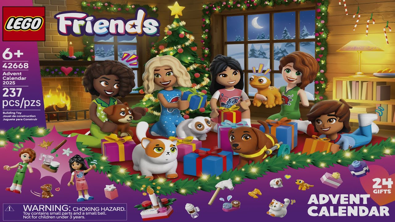 Friends - LEGO Friends Advent Calendar 2025 - Seasonal LEGO instructions
