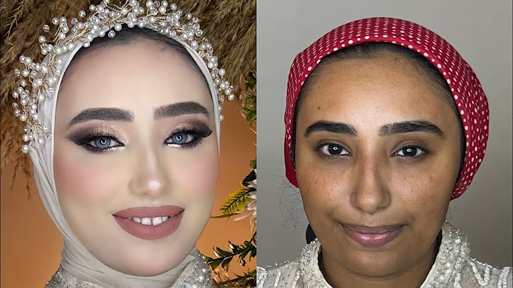 اتفجأت لما شافت نفسها بالميك اب
