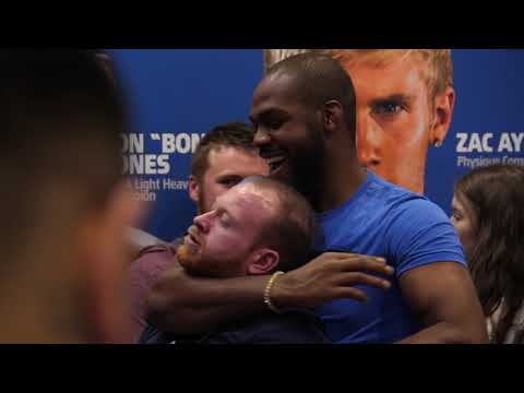 Chi Lewis-Perry beefs with Jon Jones at Bodypower UK 2019