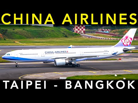TRIP REPORT | CHINA AIRLINES🇹🇼| Airbus A330-300 | Taipei to Bangkok