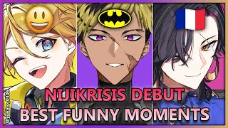 NIJIKRISIS DEBUT WITH 180.069% MORE FUNNY! | DEBUT HIGHLIGHTS FUNNY MOMENTS (NIJISANJI EN 8TH WAVE)