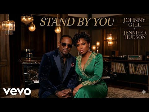 STAND BY YOU - Johnny Gill X Jennifer Hudson | Official Lyrics Video 