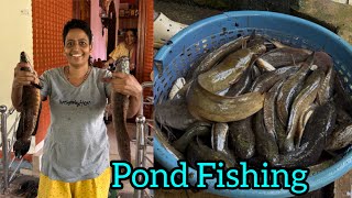 Pond Fishing Near Our Home #praveenafernandes