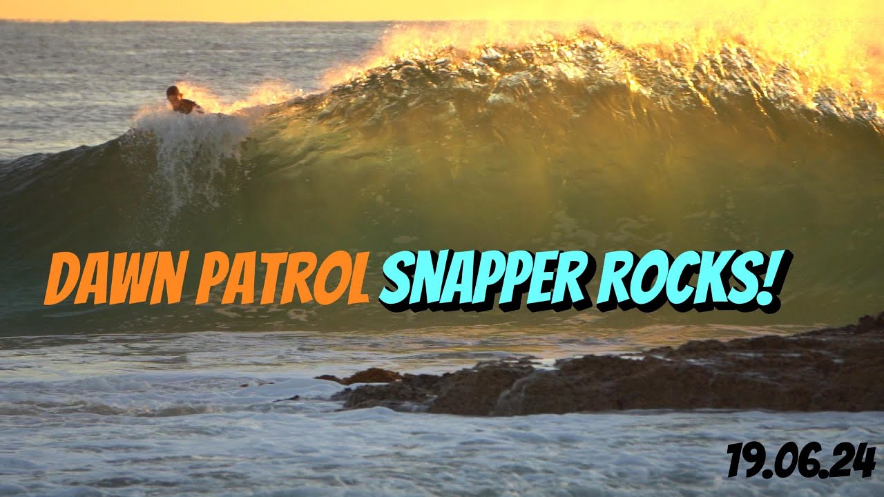 Snapper Rocks Perfect Surf Perfect morning at Snapper Rocks Coolangatta. #surfing #surfers #waves ...
