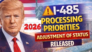 January 2026 GREEN CARD or I-485 PROCESSING PRIORITIES - WHEN YOU WILL GET YOUR GREEN CARD IN 2026