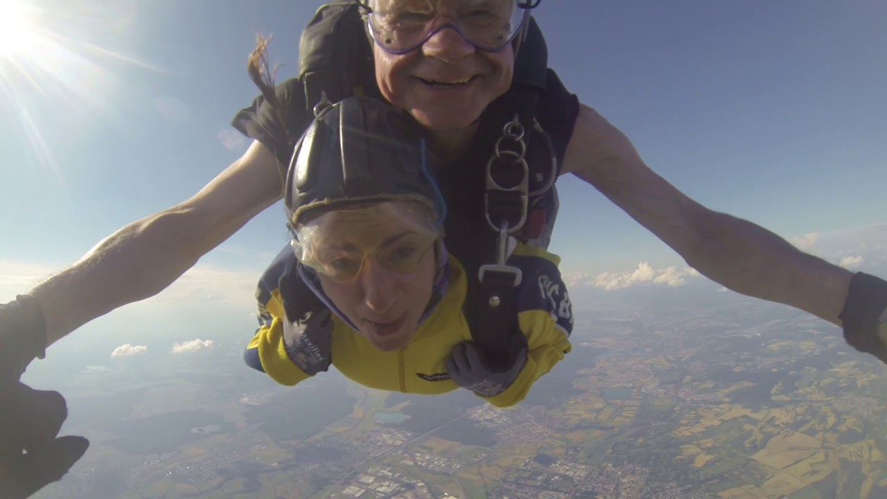 Tandemsprung Von Jenny Beim Fsc Bruchsal E V Youtube