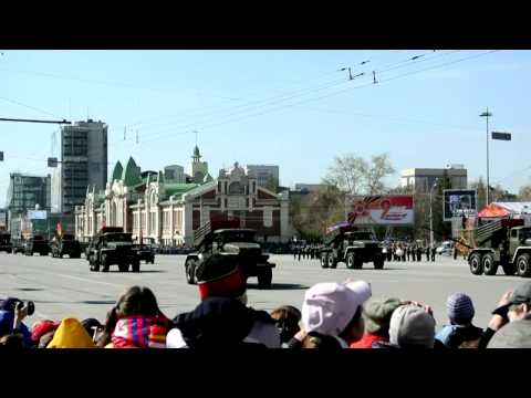 Новосибирск, Парад Победы 9 мая 2014 часть 2